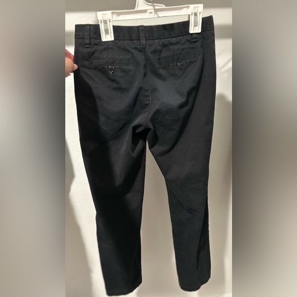 Lands' End Girls Navy Blue uniform adjustable pants - Picture 4 of 4